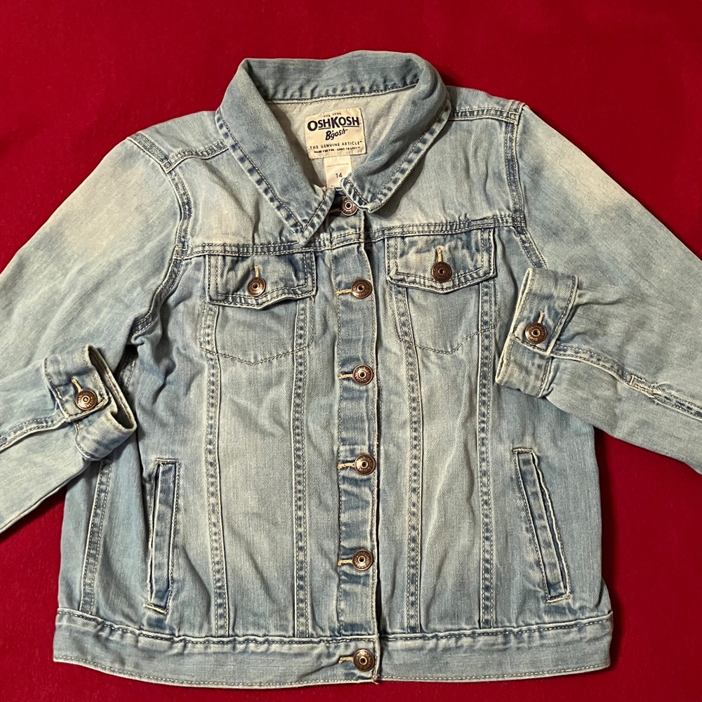 OshKosh B'gosh Kids' Light Blue Jean Jacket